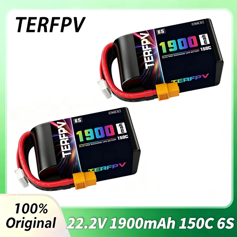 1/2Pcs Baterai TERFPV Lipo 6S  - Drone Racing Battery ulasan dan harga